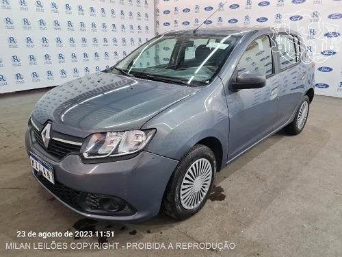 RENAULT-SANDERO-EXPRESSION-FLEX-OPORTUNIDADE-LEILÃO-DESCOMPLICADO-MILAN-LEILÕES-BANCO-INVESTIMENTO