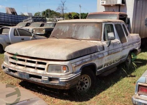 Camionete Ford F1000S Branca, 1991