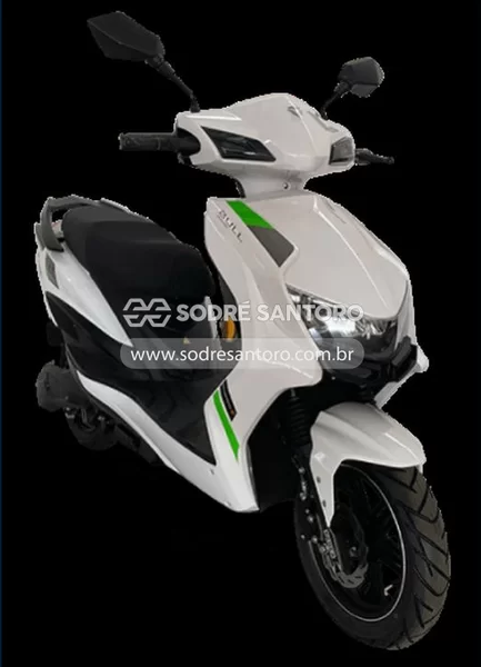 scooter-elétrica-eko-hunter-2000w-72v-branca-oportunidade-investimento-leilão-online