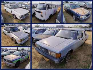 Chevrolet Opala e Omega, Ford Corcel, Volkswagen Kombi e Parati a partir de 200 reais no Leilão de Trânsito Municipal