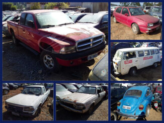 Dodge Dakota Sport, Volkswagen Golf, Kombi, Fusca, Ford Del Rey e outras Raridades no Leilão de Prefeitura