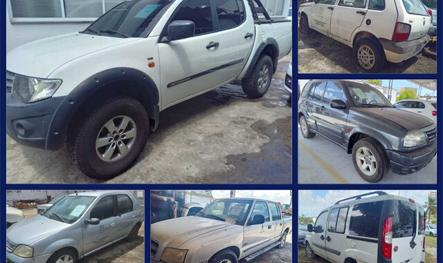 Mitsubishi L200 Triton, Chevrolet S10, Fiat Doblo Essence, Uno, Palio a partir de 600 reais no Leilão do Governo Estadual