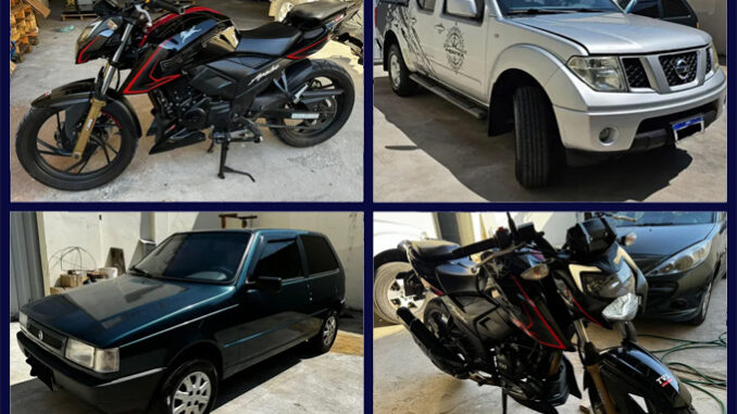 Moto Apache RTR 200 a partir de 7 mil reais, Nissan Frontier e Fiat Uno no Leilão de Bens Particulares