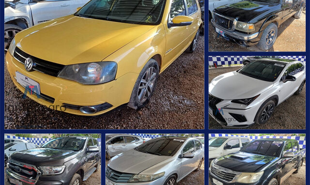 VW Golf Sportline, Ford Ranger, Toyota Hilux, Lexus NX e Honda City a partir de 20 mil no Leilão de Banco